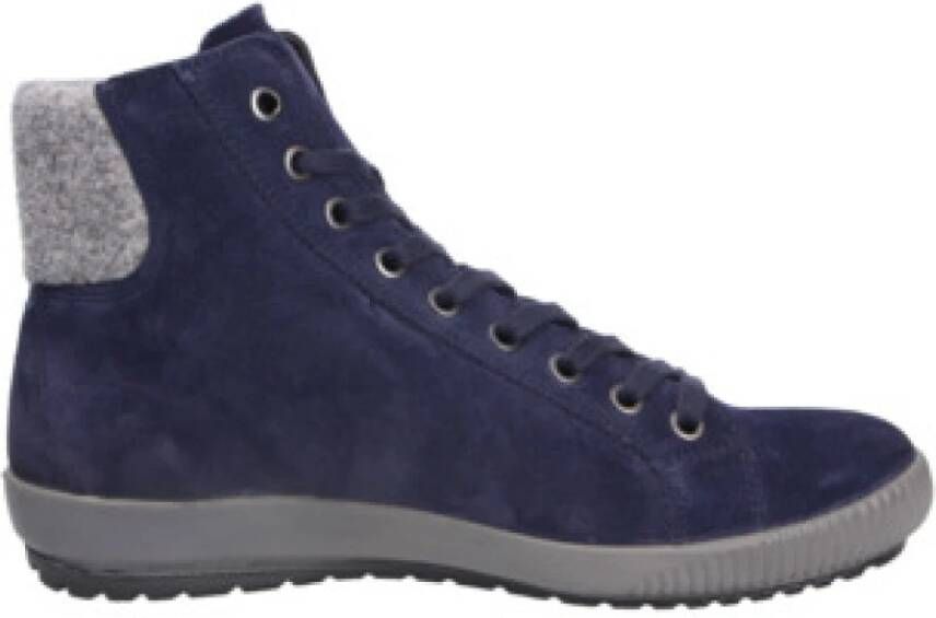 Legero Hoge veterschoenen Tanaro met praktische rits aan de buitenkant