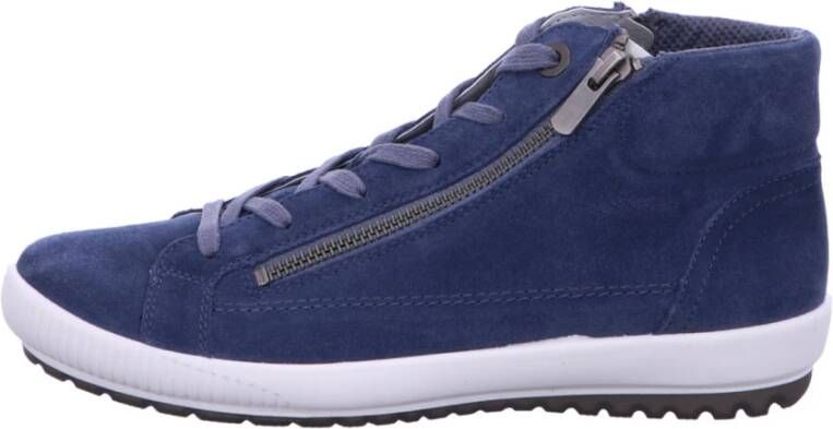 Legero Blauwe Leren Sneaker Tanaro 4.0