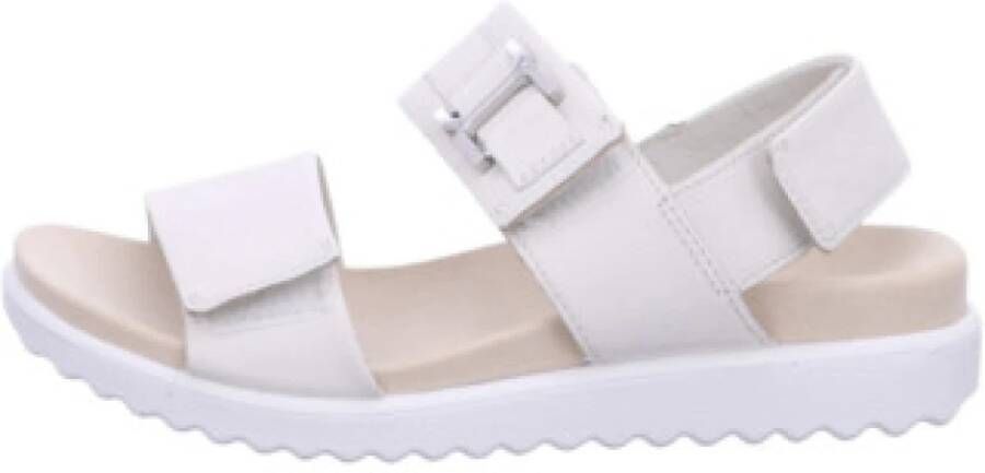 Legero Comfort Sandalen in Offwhite