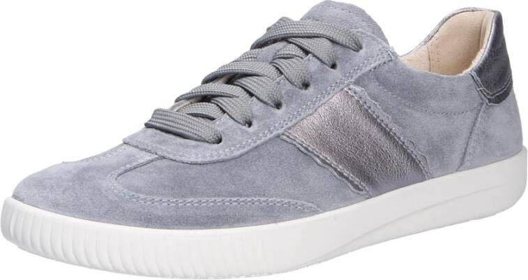 Legero Comfortabele Veterschoen van Zacht Veloursleer