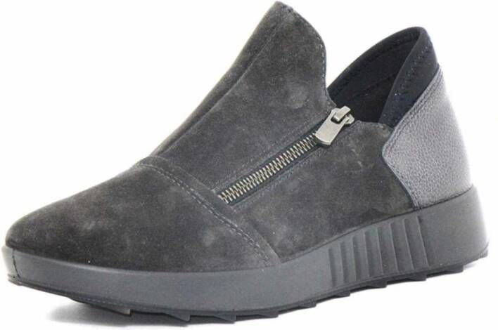 Legero Grijze damessneakers met rits