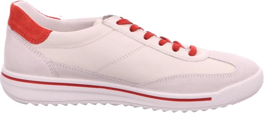 Legero Sneakers laag 'Alia' taupe rood eierschaal - Foto 5