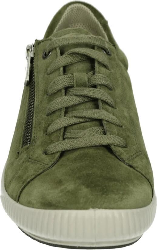 Legero Groene Suède Casual Sneakers