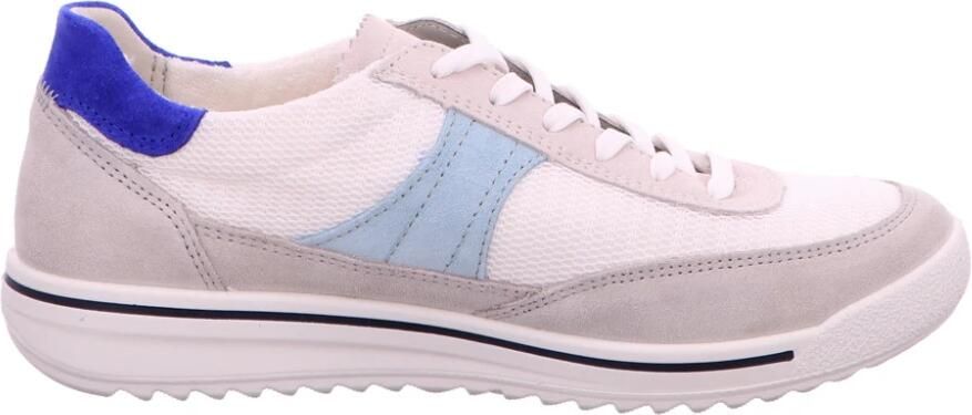 Legero dames veterschoenen zilver