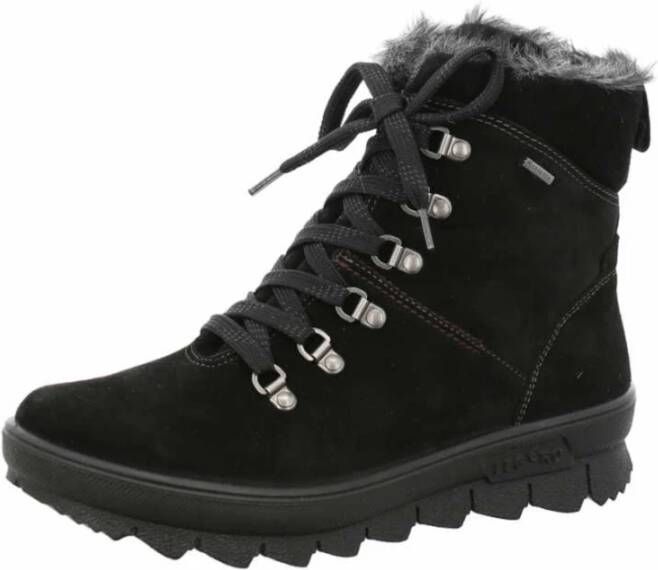 legero Winter Veterschoen Black Dames