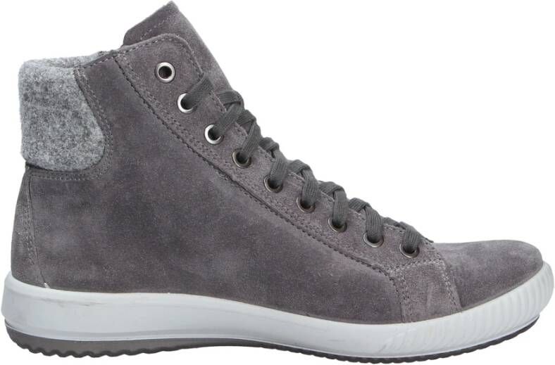 Legero dames leren high-top sneaker Tanaro 5.0 grijs - Foto 2