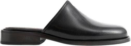 Lemaire Flat Sandals Black Dames