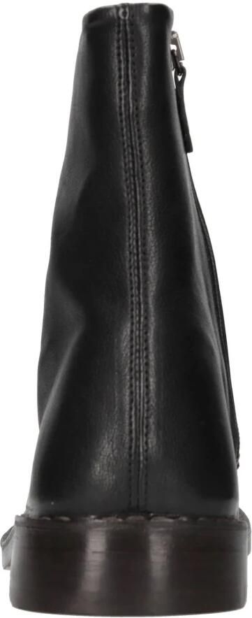 Lemaire Zwarte Piped Zipped Leren Laarzen Black Heren - Foto 4