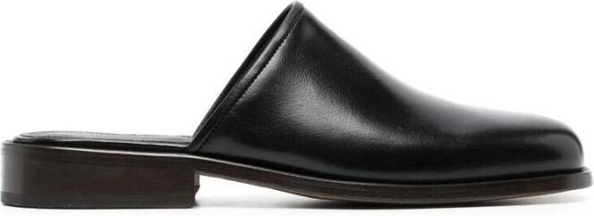 Lemaire Mules Black Heren