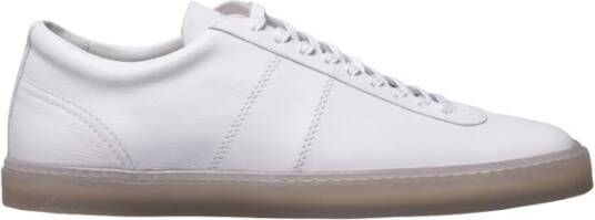 Lemaire Witte Linoleum Sneakers Vetersluiting
