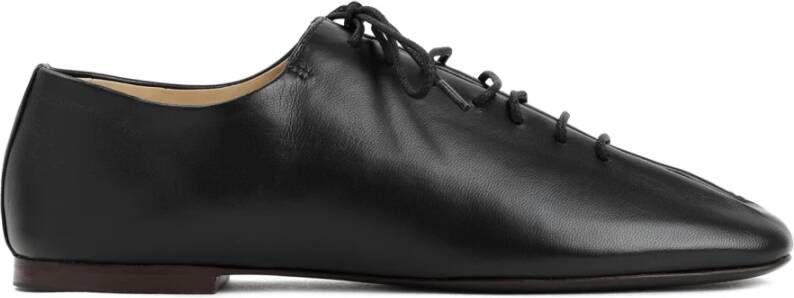 Lemaire Zwarte Gesloten Schoenen Klassieke Stijl