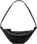 Lemaire Zwarte Katoenen Slouch Body Schoudertas - Thumbnail 1