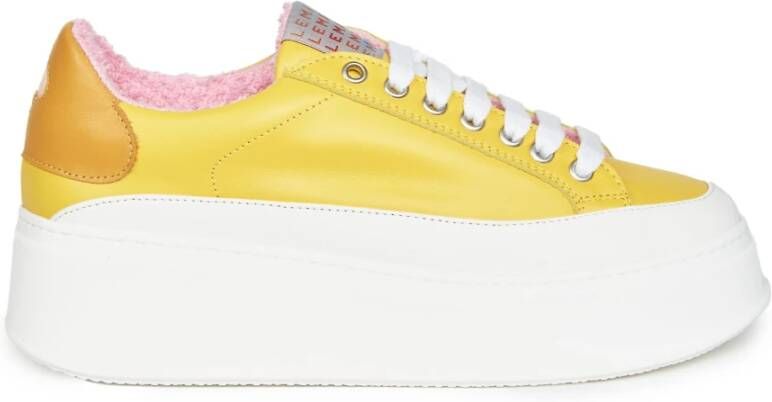 Lemaré Sneakers Geel Dames