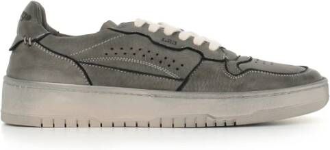 Lemargo Cemento Sneaker van Zacht Leer Gray Dames