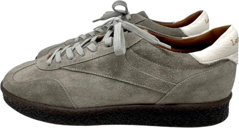 Lemargo Dustin Sneaker Grijs Suède Crepe Zool