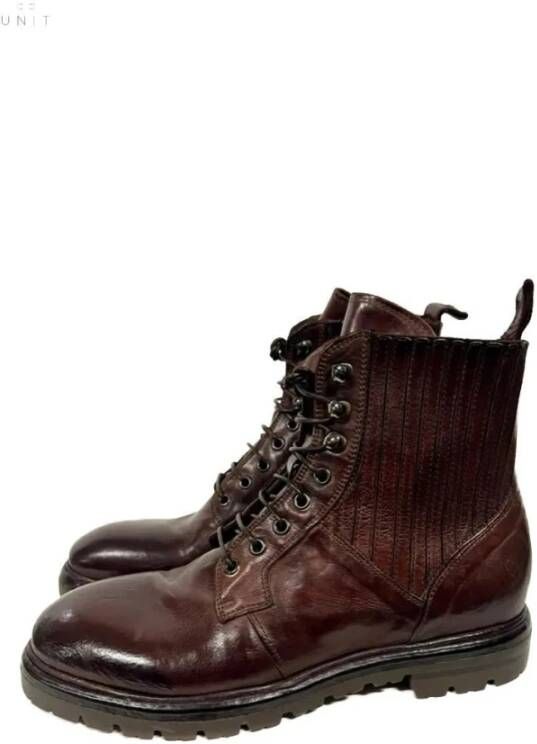 Lemargo Flex-Boot Bruin Buffelleer Brown Heren