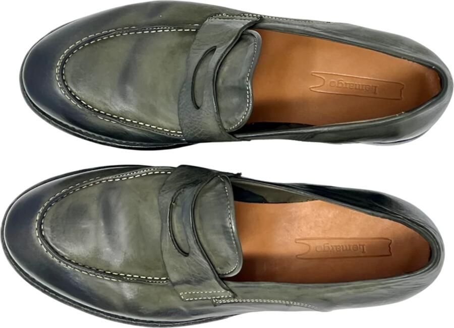 Lemargo Groene Nubuck Loafer Trend Thema - Foto 4