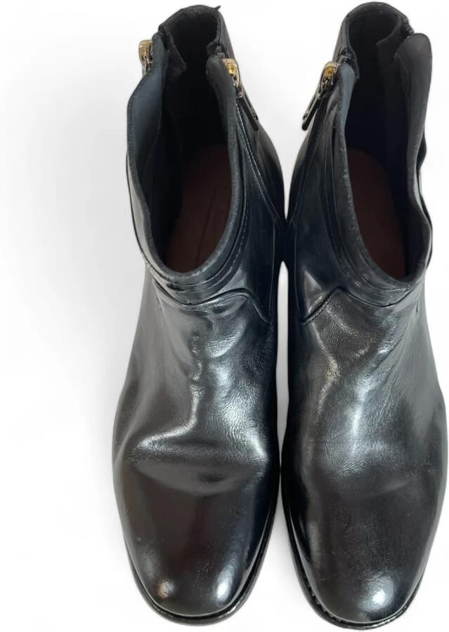 Lemargo Ranch Heze Leren Enkellaars Zwart