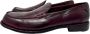 Lemargo Roodbruine Colin Loafer in kalfsleer - Thumbnail 1