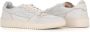 Lemargo Witte Leren Sneaker met Rubberen Zool White Heren - Thumbnail 1