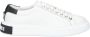 Les Hommes Witte Leren Lage Sneakers Casual Stijl - Thumbnail 1