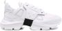 Les Hommes Zwarte Kalfsleren Lage Sneakers - Thumbnail 1