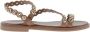 Les Tropeziennes Stijlvolle Platte Sandalen voor Vrouwen Brown Dames - Thumbnail 10