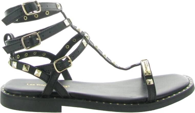 Les Tropeziennes Damessandalen par M.Belarbi Coralie Zwart Dames - Foto 2