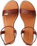 Les Tropeziennes Boho Chic Gevlochten Platte Sandalen Brown Dames - Thumbnail 4