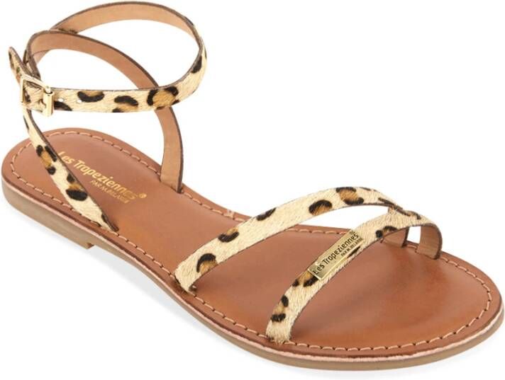 Les Tropeziennes Stijlvolle platte sandalen voor vrouwen Multicolor Dames