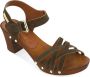 Les Tropeziennes Damessandalen par M.Belarbi Toopaya Groen Dames - Thumbnail 1