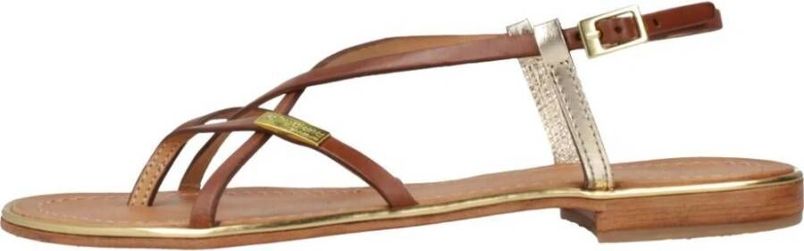 Les Tropeziennes Flat Sandals Brown Dames