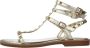 Les Tropeziennes Gouden Sandalen Coralie Collectie Ss24 Yellow Dames - Thumbnail 1