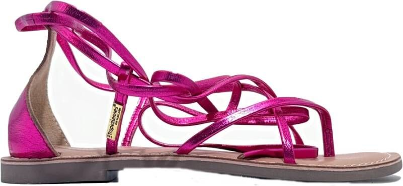 Les Tropeziennes Fuchsia Sandalen Djoya Model Ss24 Collectie Pink Dames