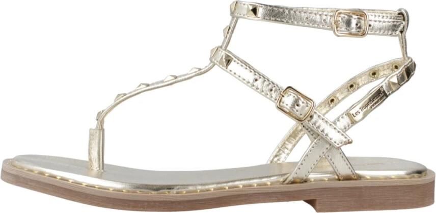 Les tropeziennes par M. Belarbi Leren sandalen van M.belarbi Coraze - Foto 2