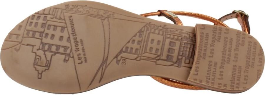 Les tropeziennes par M. Belarbi Leren sandalen van M.belarbi Hatrio - Foto 4