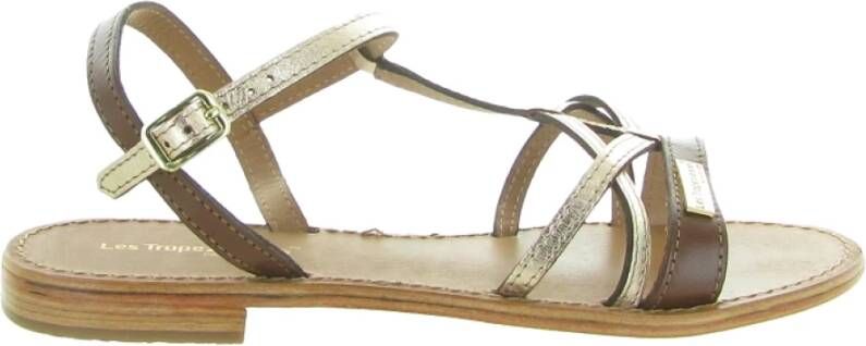 Les Tropeziennes Stijlvolle Hironela Schoenen Brown Dames