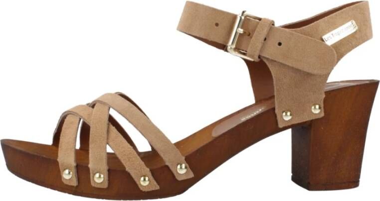Les Tropeziennes Stijlvolle platte sandalen voor vrouwen