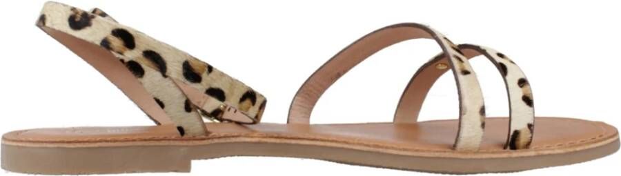 Les Tropeziennes Stijlvolle platte sandalen voor vrouwen Multicolor Dames