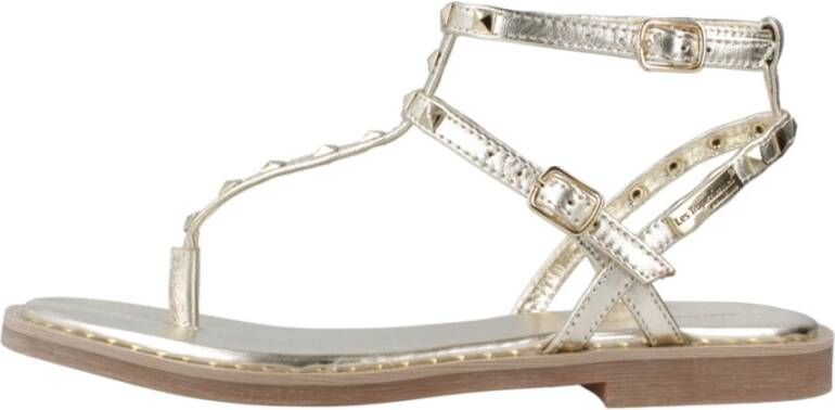 Les Tropeziennes Stijlvolle Platte Sandalen Yellow Dames