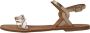 Les Tropeziennes Zomer Platte Sandalen Brown Dames - Thumbnail 6