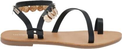 Les Tropeziennes Zwarte Charme Sandalen Ss24 Collectie Black Dames