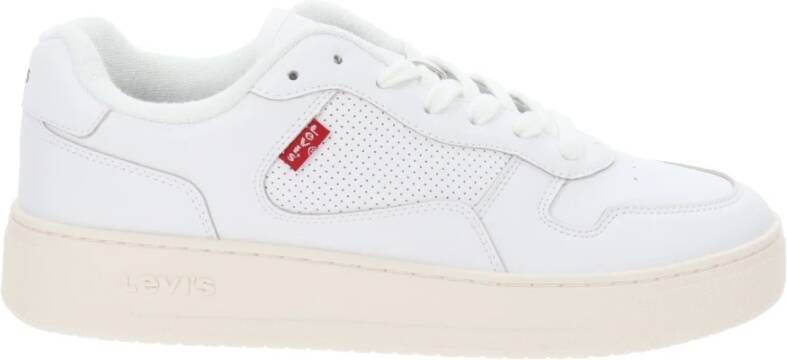 Levi's Heren Sneakers van Kunstleer White Heren