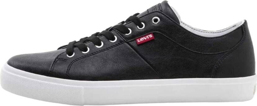 Levi's Sneakers WOODWARD met sierstiksels vrijetijdsschoen lage schoen veterschoen - Foto 3