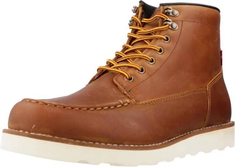 Levi's Lace-up Boots Brown Heren