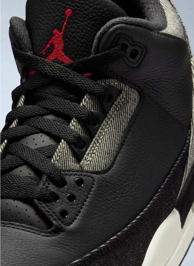 Nike Air Jordan 3 x Levi's 'Black and White' - Foto 6
