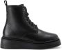 Levi's Veterschoenen Harlow plateauhak veterschoenen laarzen met aanhaallus - Thumbnail 1