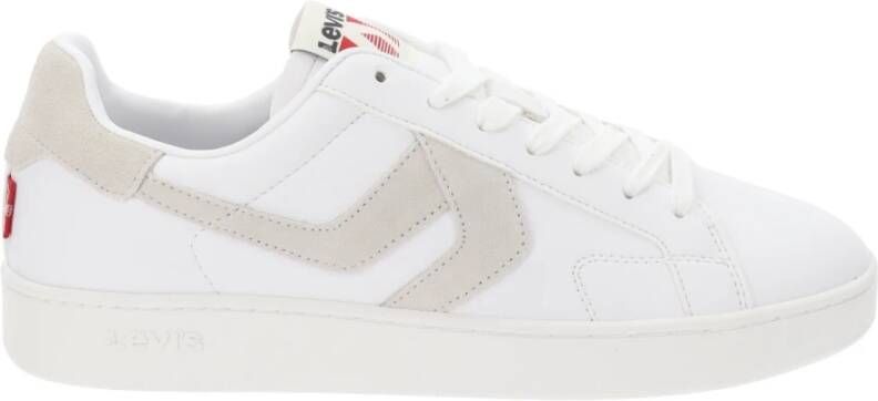 Levi's Witte Herensneakers D7909 Multicolor Heren