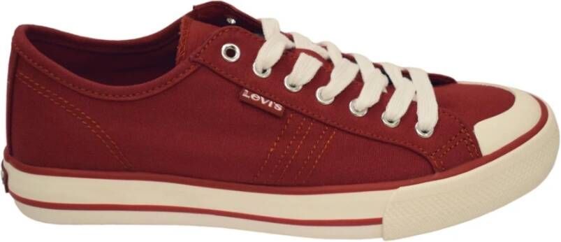 Levi's Sneakers Rood Dames