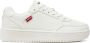 Levi's Paige 235651-794-50 Vrouwen Wit Sneakers - Thumbnail 2